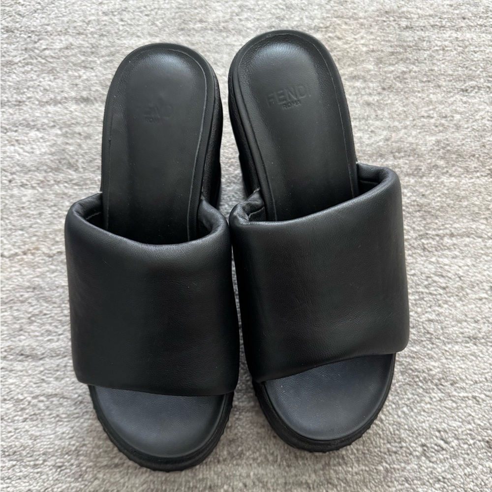Black Platform Sandals